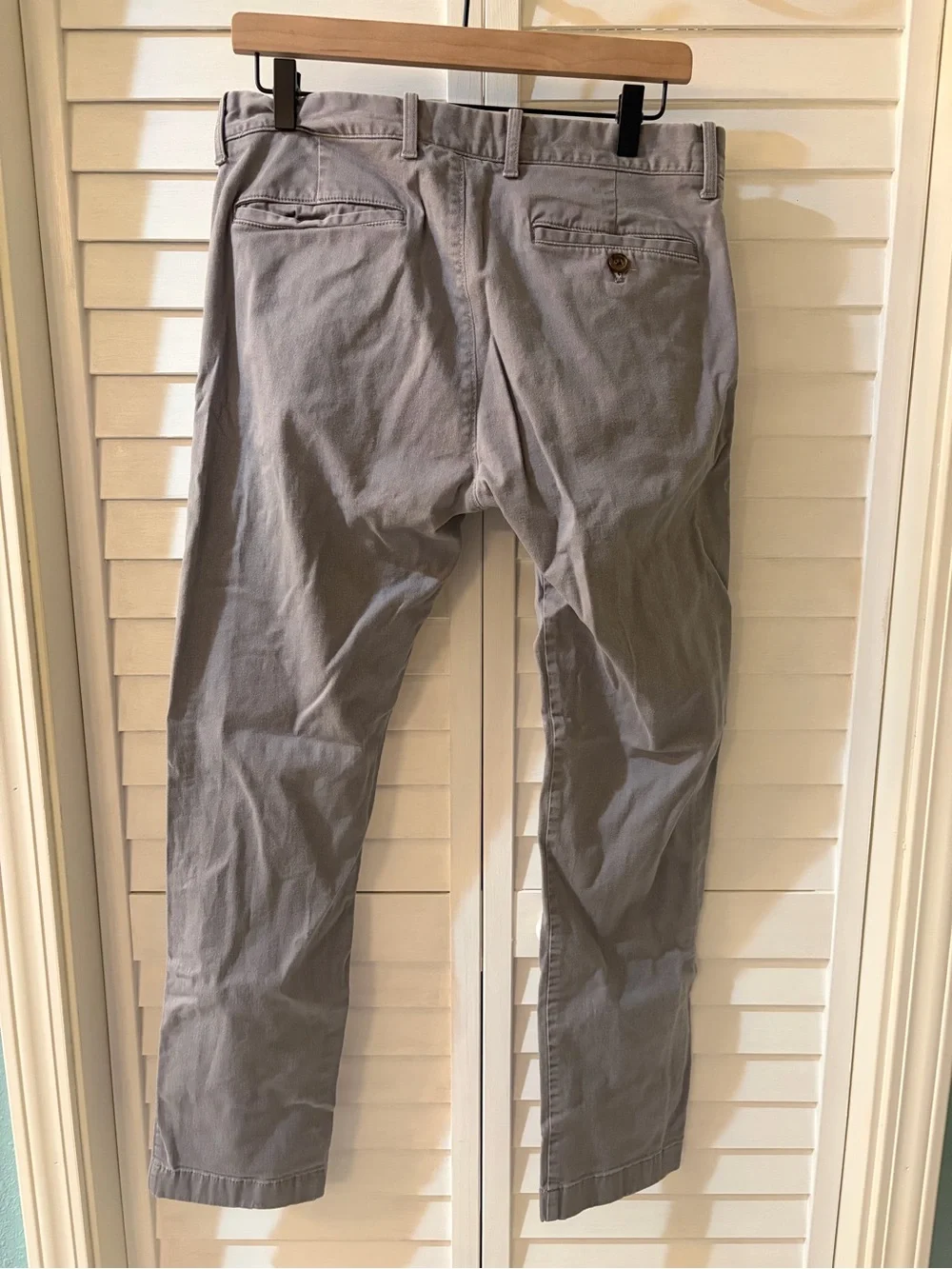 J. Crew Men's Gray Chino Pants